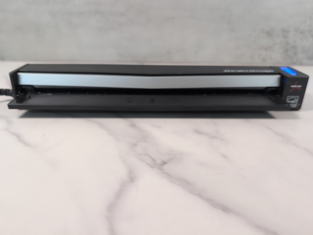 Fujitsu ScanSnap S1100 Portable Document Scanner & USB Cable Tested