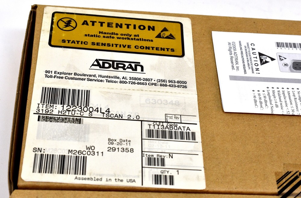 ADTRAN 1223004L4 T1 HTU C Interface Module New