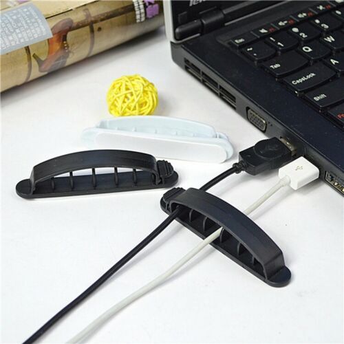 Practical Adhessive Cable Clip Light Home/Office Portable Wire Diary