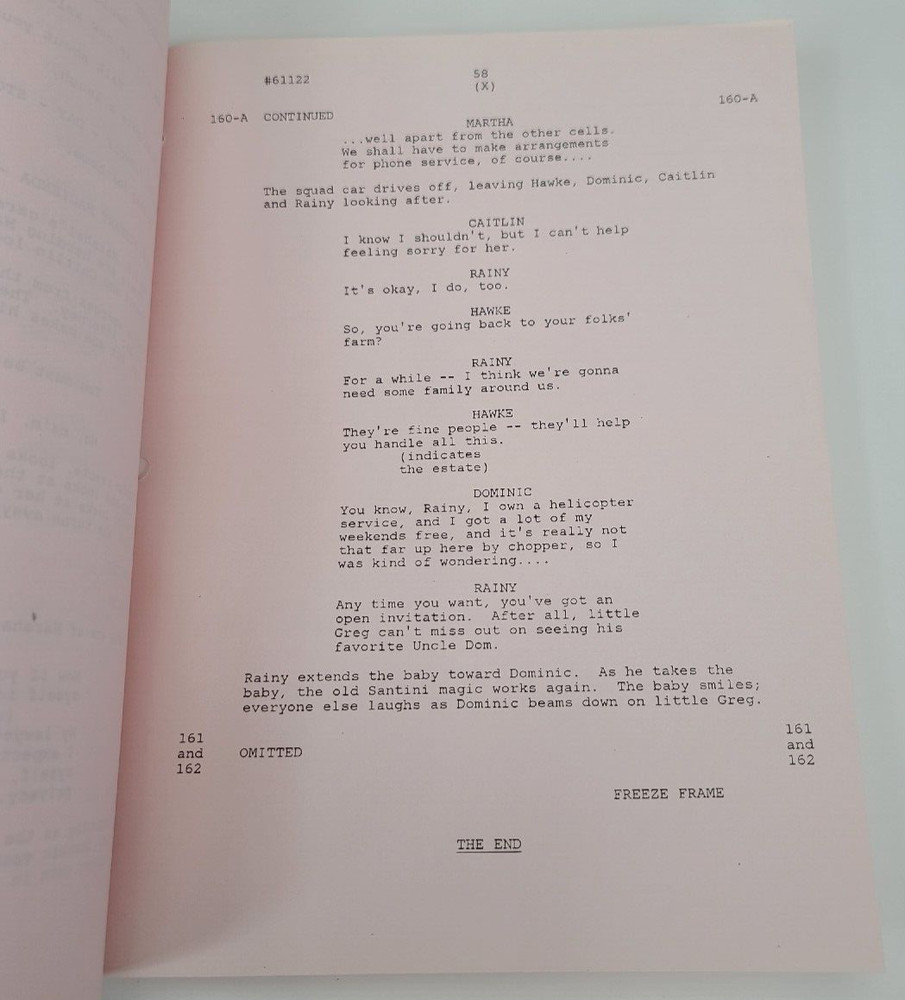 AIRWOLF / Robert Specht 1986 TV Script, Jan-Michael Vincent "Little Wolf"
