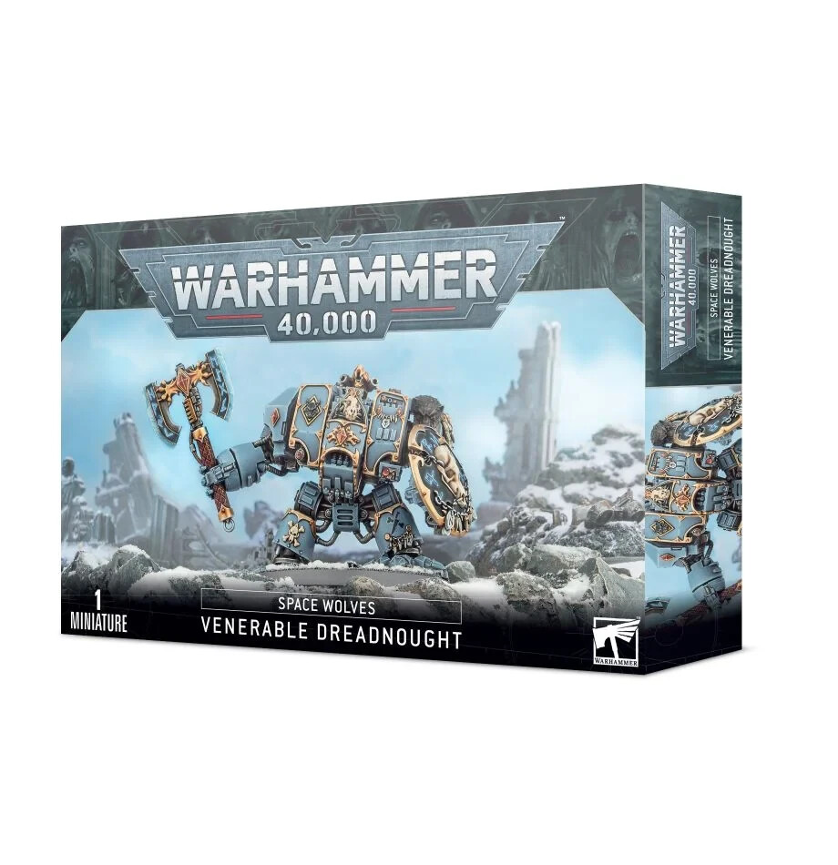 Space Wolves Venerable Dreadnought Warhammer 40K NIB