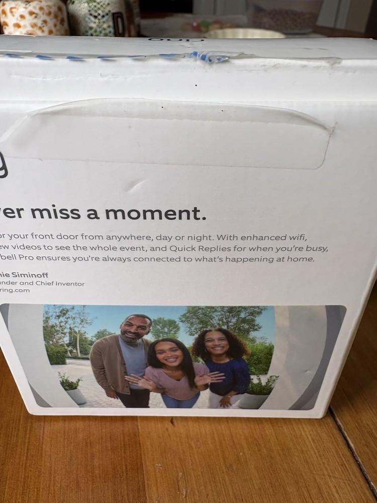 Ring Doorbell Pro B08M125RNW - Silver