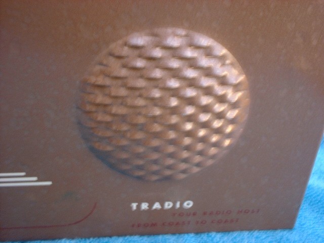 TRADIO COIN OPERATED HOTEL TUBE RADIO 2 hour 25-cents Untested Parts/Repair