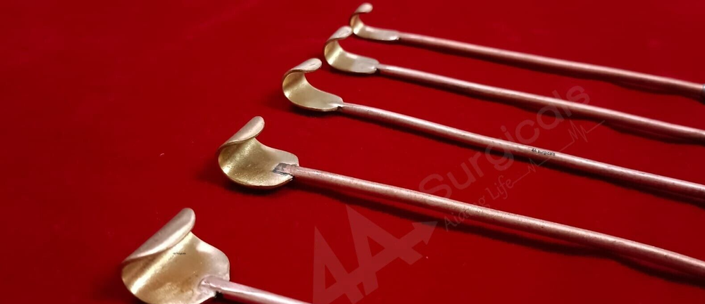 4A Kidney Hylam Retractor Malleable Copper.