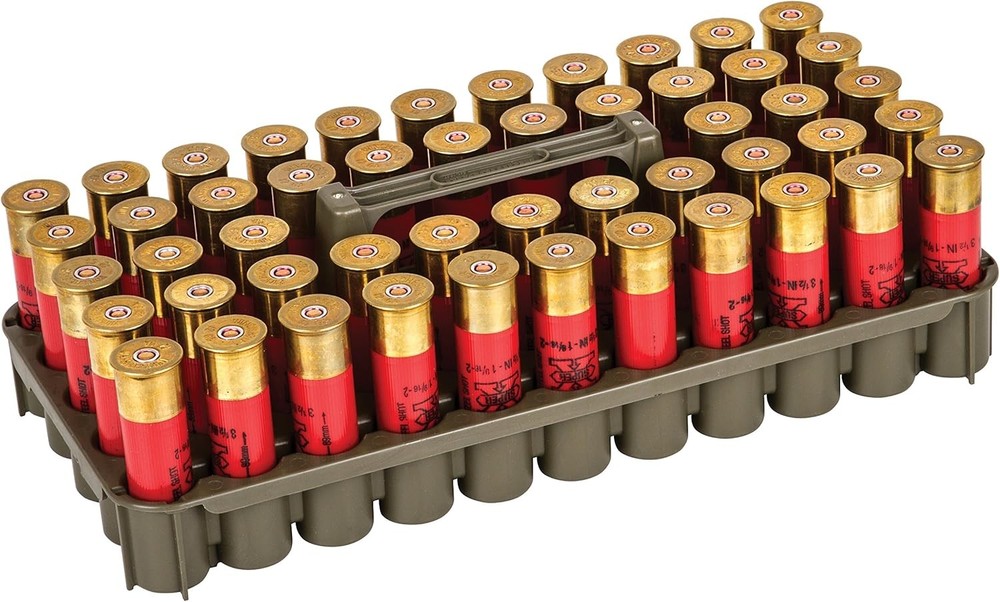 Stackable Shotshell Storage Tray for Ammo Organization and Gun Storage