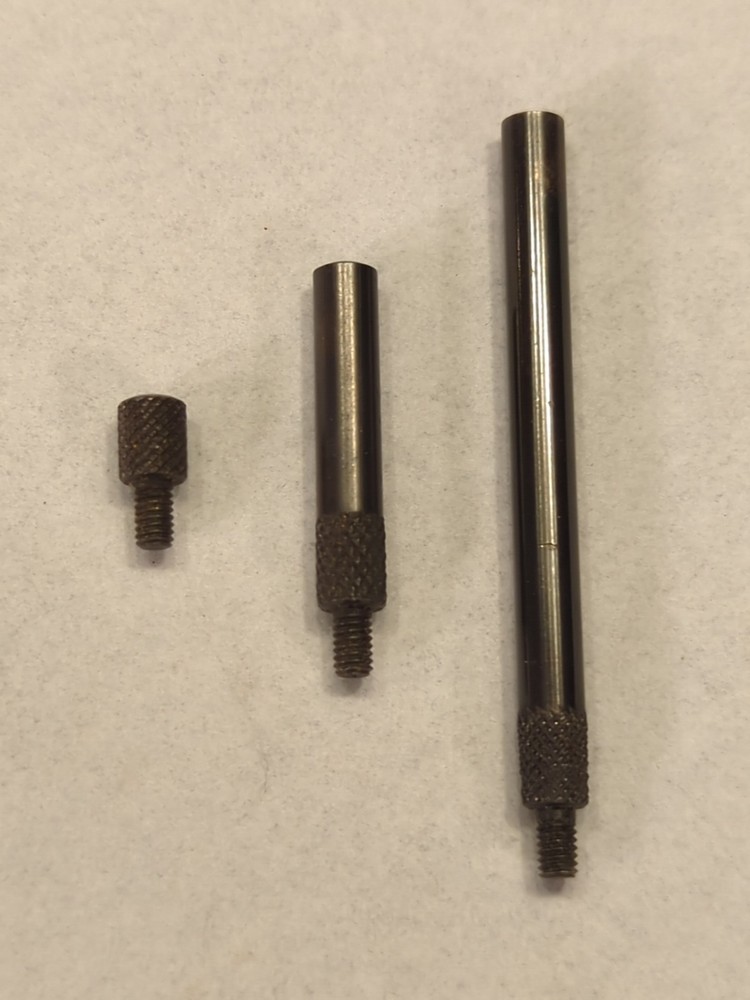 Threaded Dial Indicator Contact Point Extensions (Qty 3)