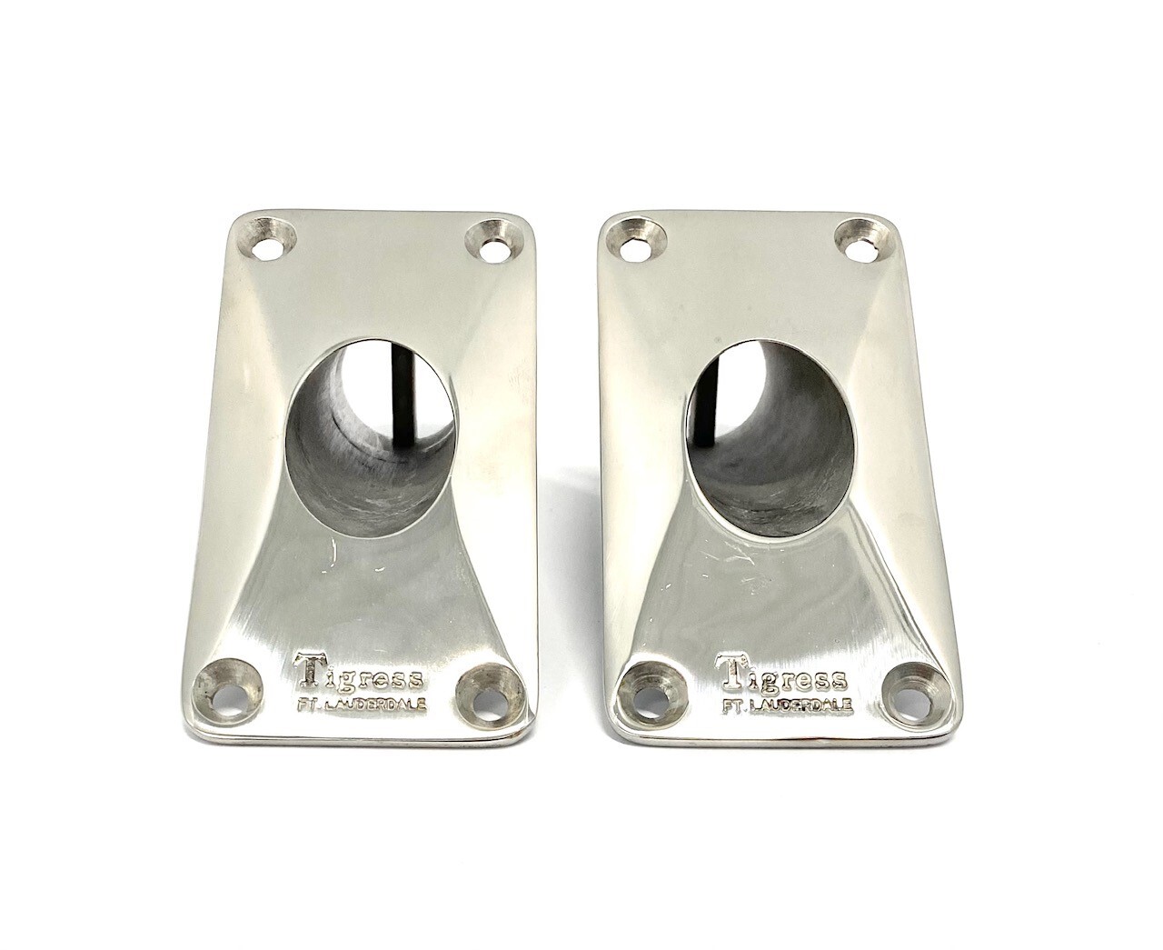 -NEW- Tigress 316 Stainless Steel Outrigger Holder Flush Mount 88502