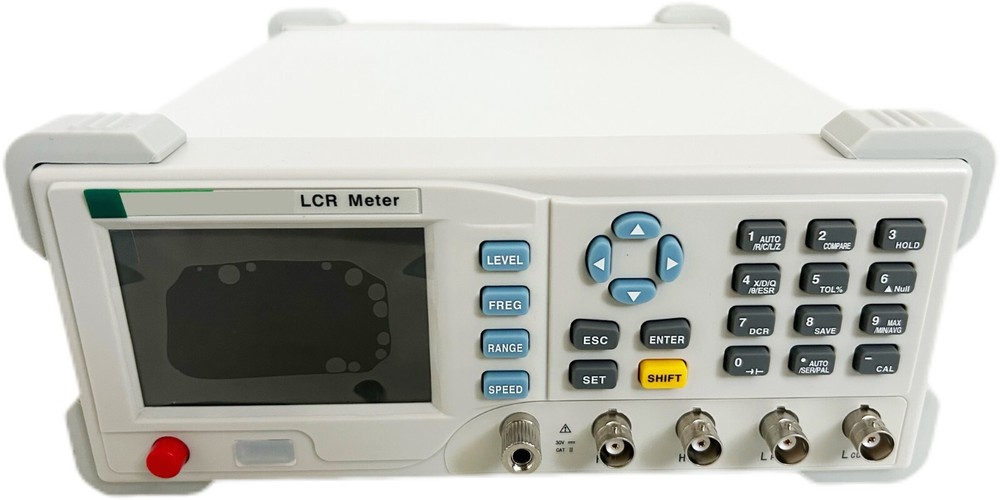 LCR Meter Digital Bridge Test Frequency 10Hz-100kHz Continuously Adjustable