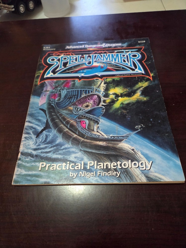 Advanced Dungeons & Dragons 2nd Edition Spelljammer Practical Planetology, Nice!
