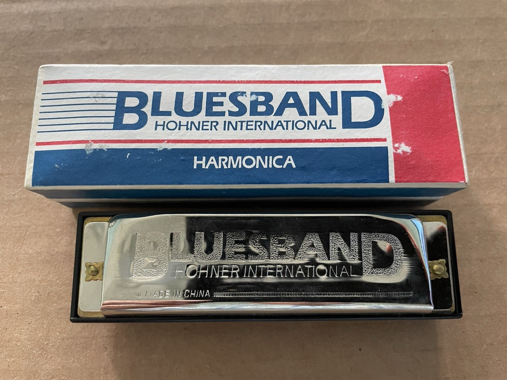 BLUESBAND Kohler International Harmonica "C" w/ Box & Instructions