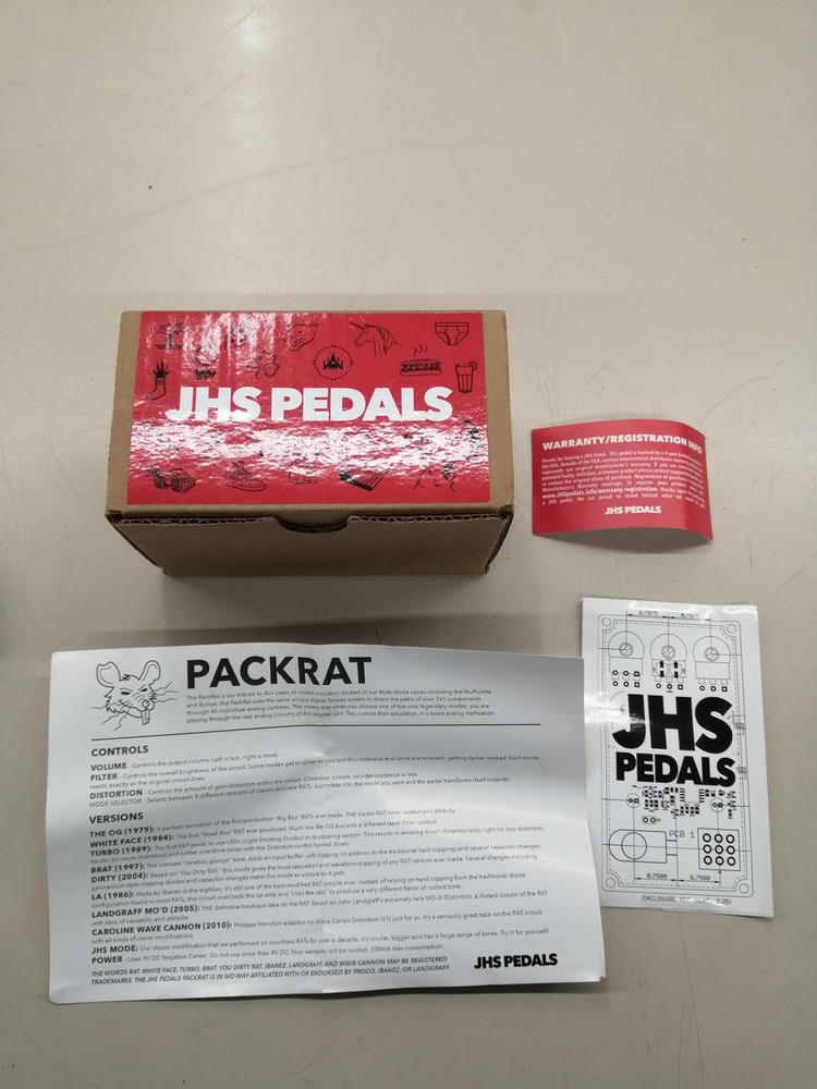 Jhs Pedals Packrat Effector No.nm1150