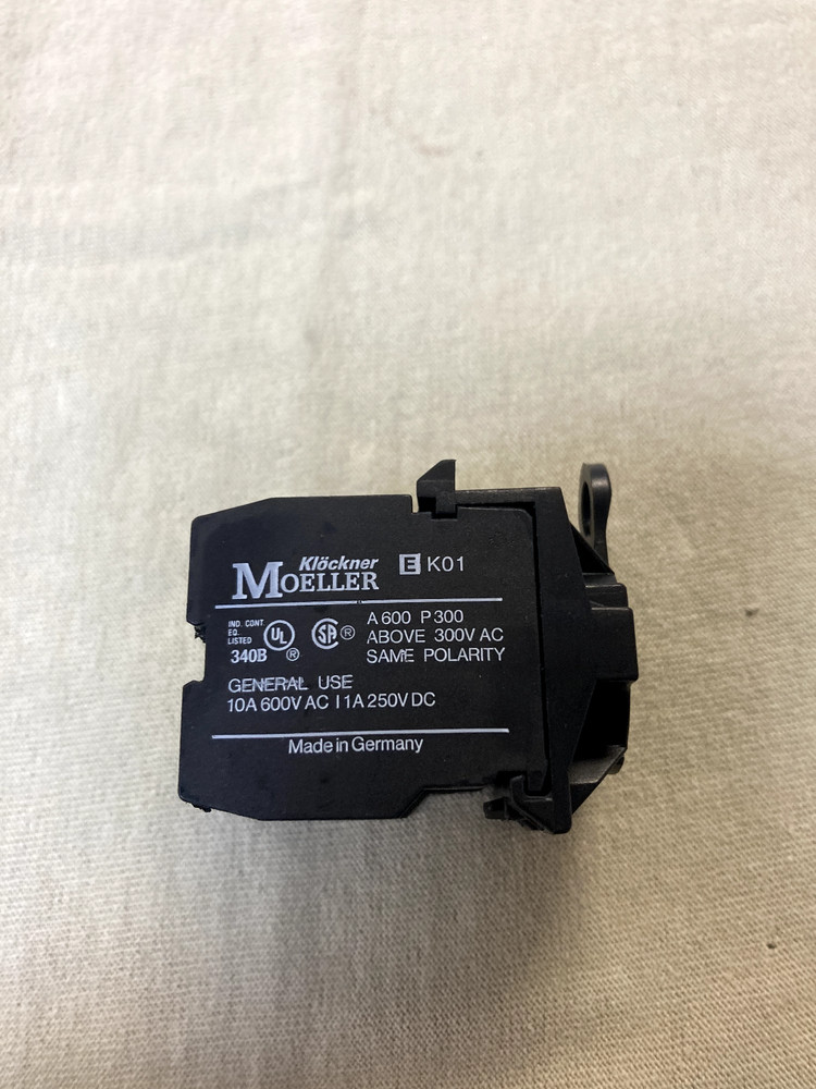 Klöckner Moeller Key Switch 2 position EK10/ EK01