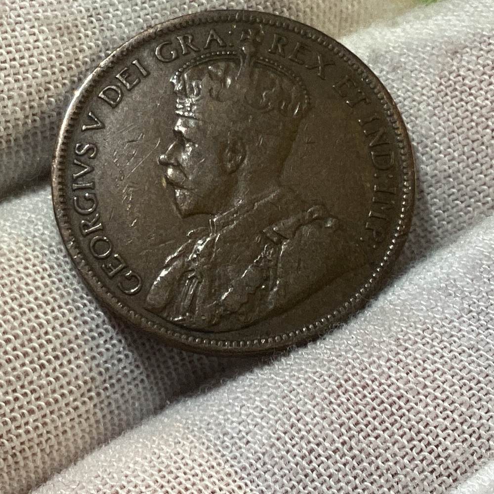1916 CANADA 🇨🇦 LARGE ONE CENT FREE SHIPPING
