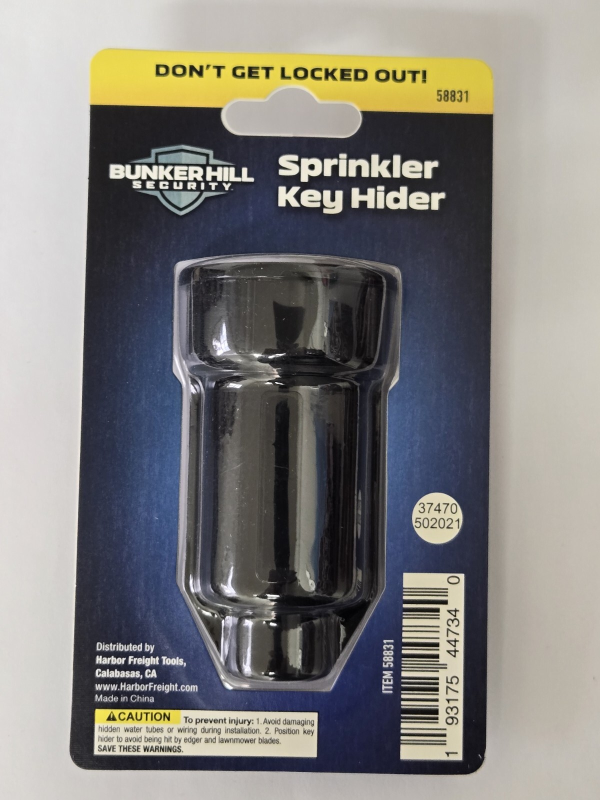 Hide A Key Sprinkler Head Key Holder Outdoor Garden Yard Key Hider *NEW