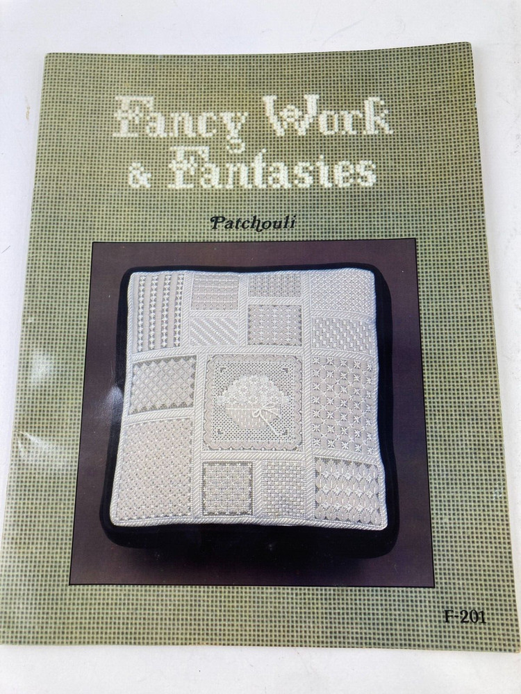 Patchouli Fancy Work Fantasies Needlepoint Embroidery Pattern Chart Graph Book
