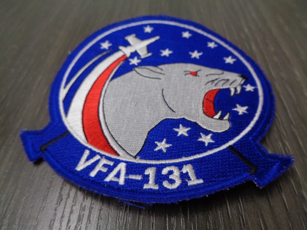 Strike Fighter Squadron VFA-131 Navy Patch LARGE 5 INCH NEW
