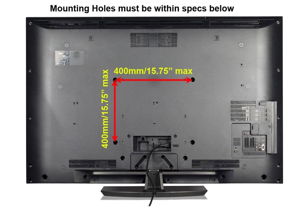 TV WALL MOUNT BRACKET FOR 30- 70" TV LCD LED TILT LOCKABLE