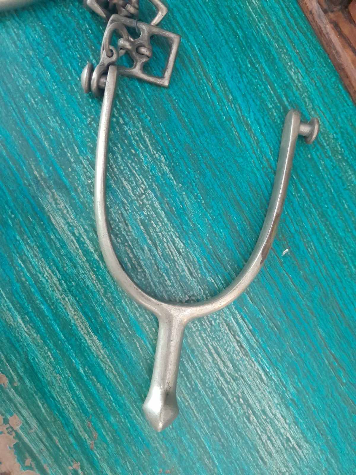 WW1 Calvary Spurs Stamped U.S. WL / AB Pre- 1926