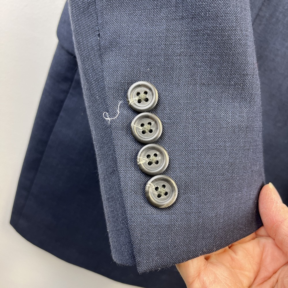 Chaps Blue Jacket Blazer Size 44R
