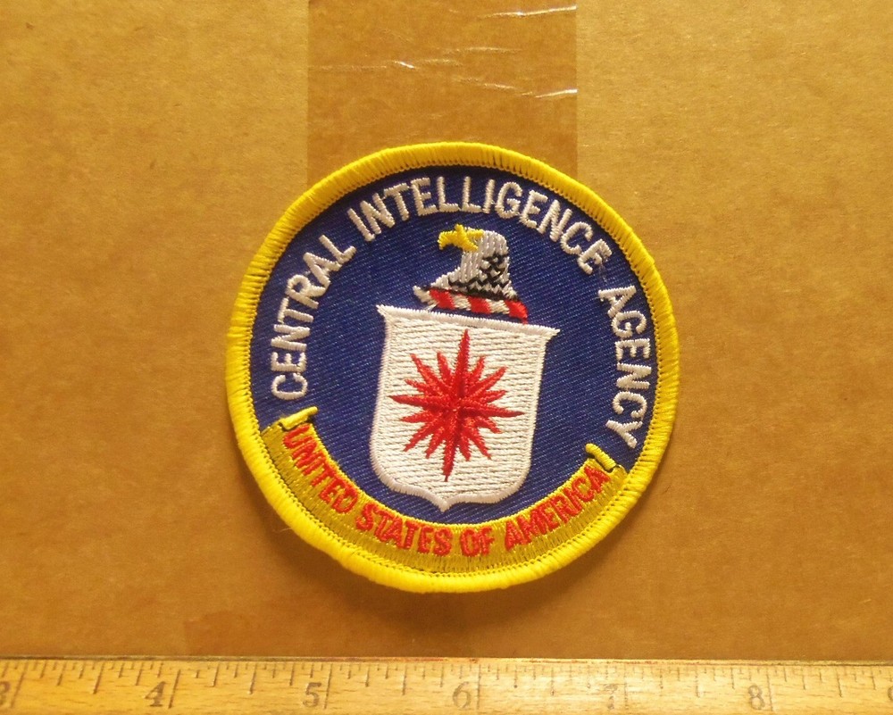 Central Intelligence Agency Embroidered Patch