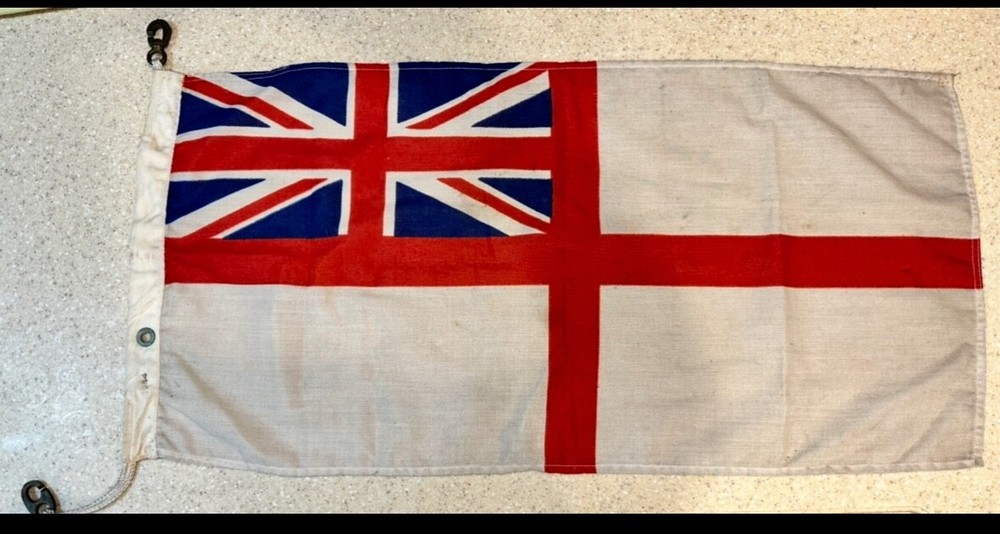 WW2 British naval flad dated 1944
