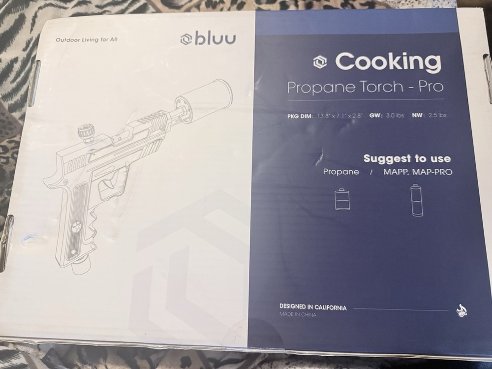Bluu Cooking Propane Torch Pro