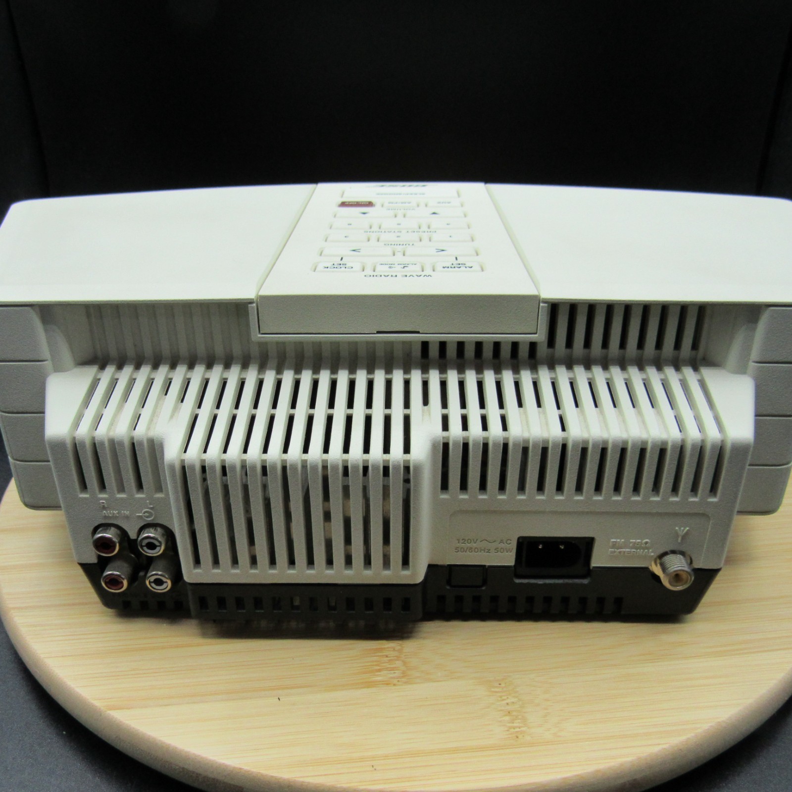 Bose Wave Radio AWR1-1W AM/FM Radio Stereo System Alarm Clock with Remote