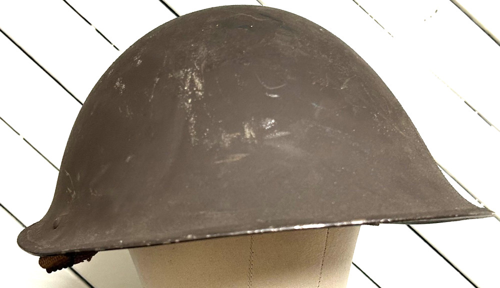 WWII British Model 44 Turtle Helmet