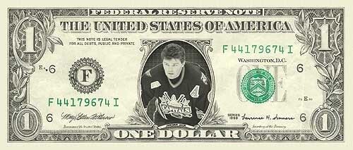 Capitals Jaromir Jagr $2 Bill Mint Celebrity