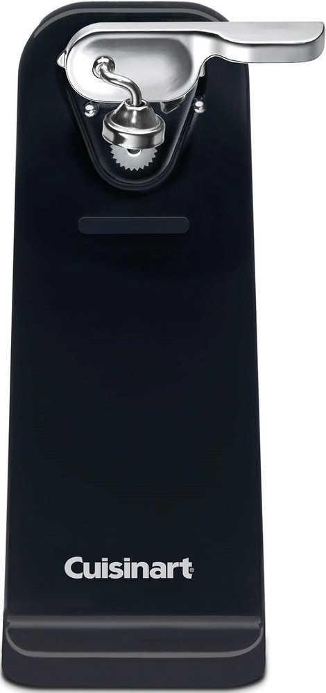 Abrelatas eléctrico de lujo, negro