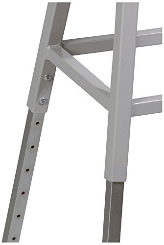 Balt Lab Stool Without Back, Gray, 1 Carton