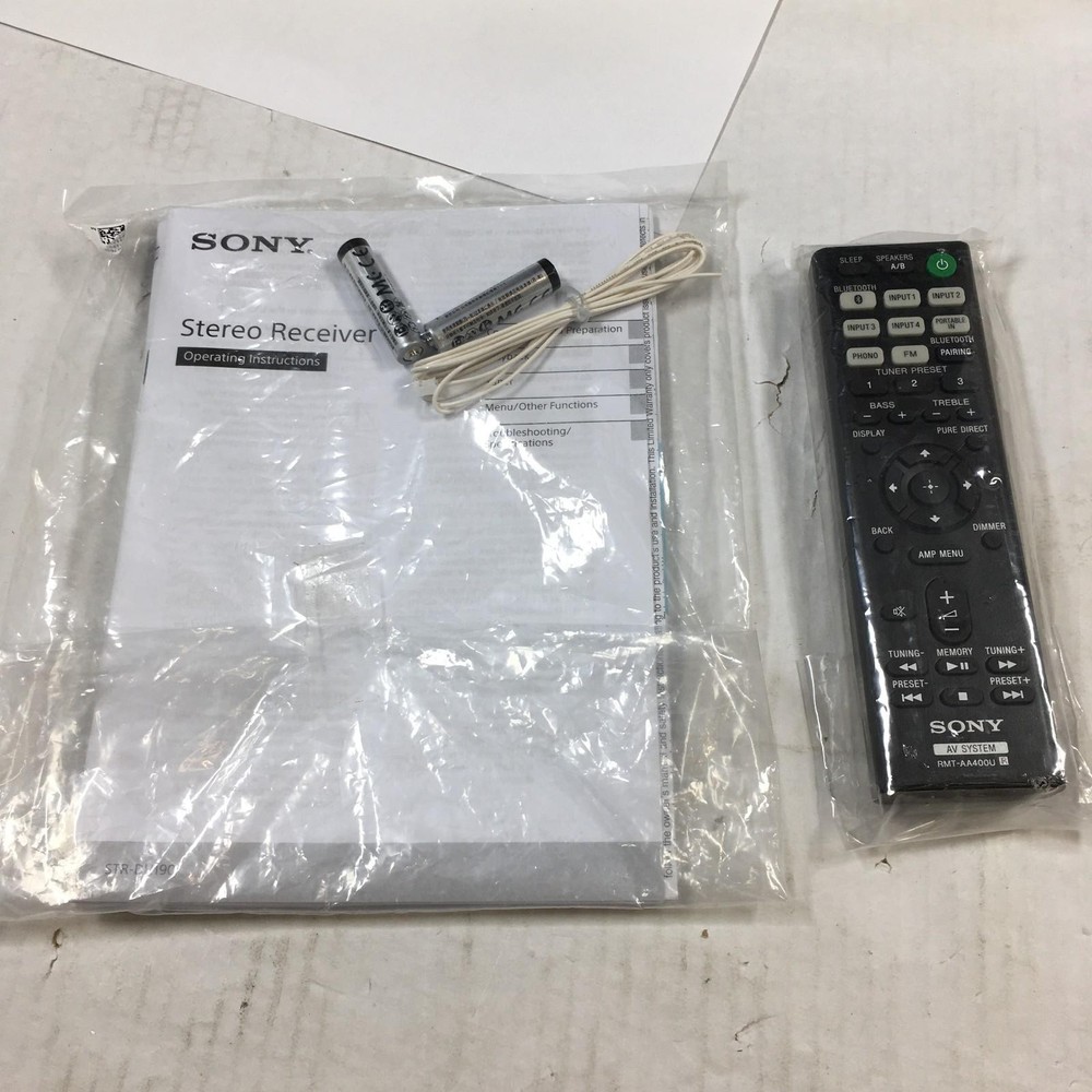 Sony STR-DH190 Stereo Receiver with Bluetooth - Black (Open Box)