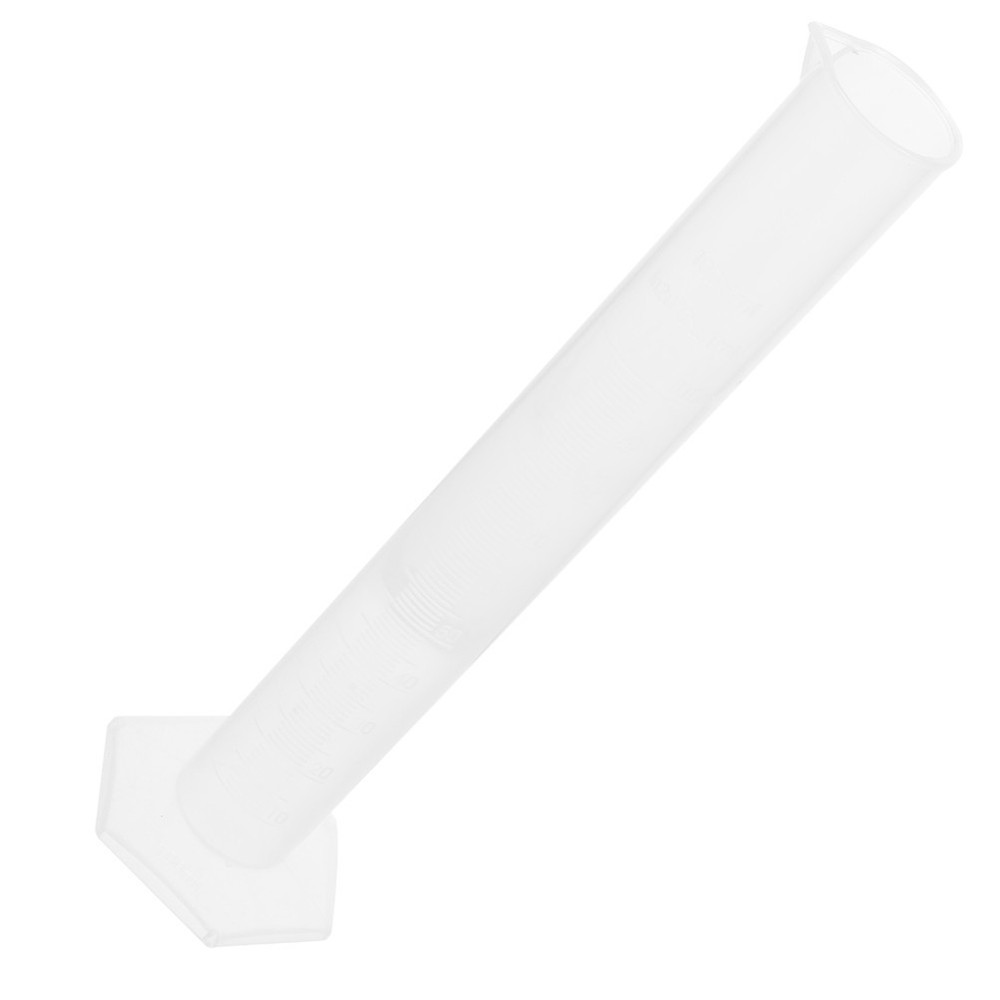 100 Ml Large Plastic Measuring Beaker Transparent Test Tubes Cylinder