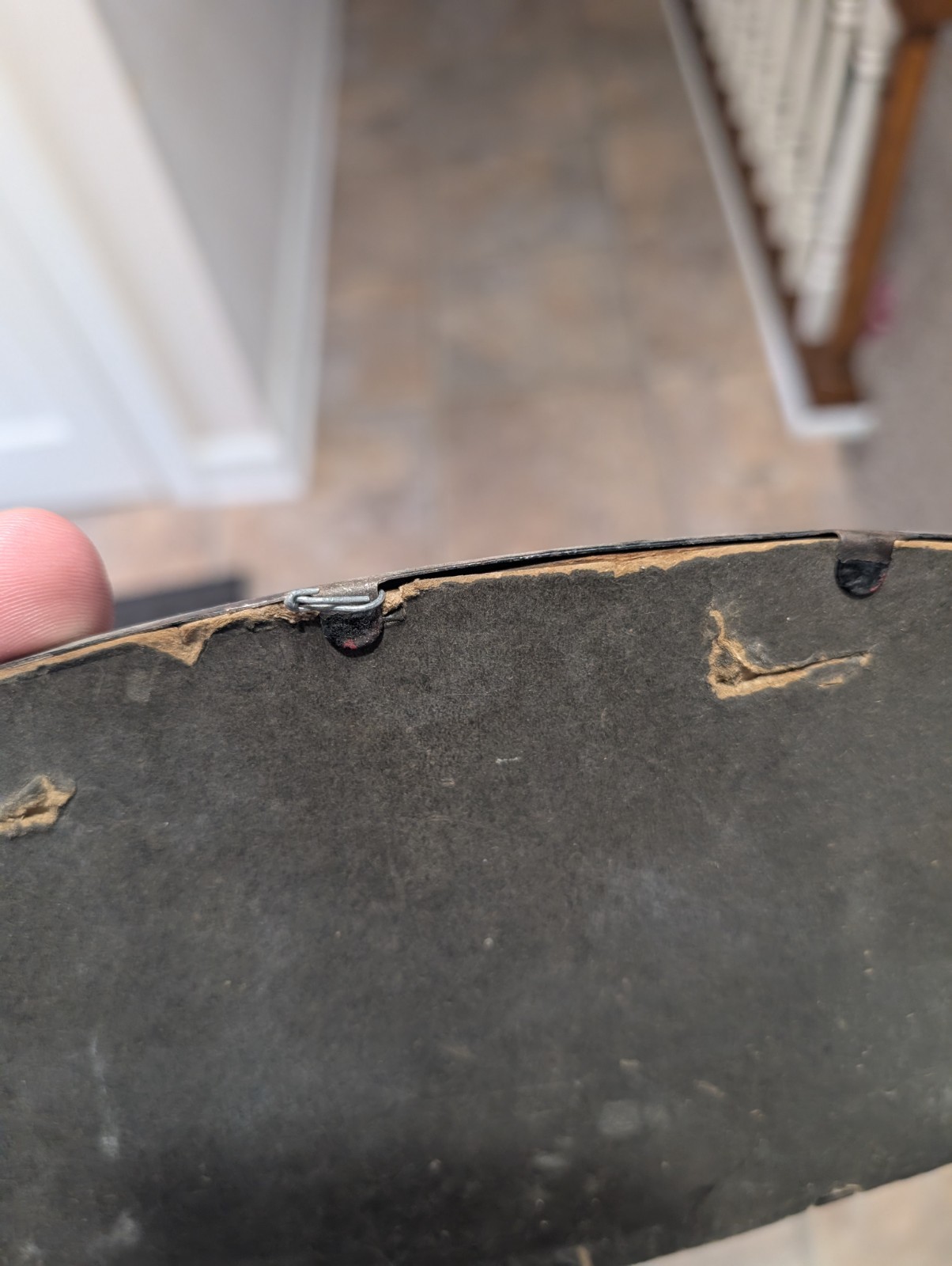 Antique Picture The Happy Hunting Grounds Native American Indians Metal Frame