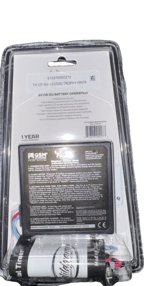 Wildgame Innovations Digital Directional Power Control Unit Multicolor Timer