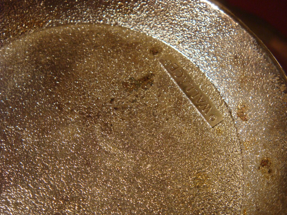 Wallace Silversmiths silver plated bowl dish