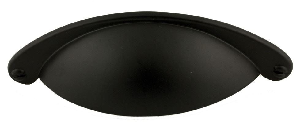2-1/2" Country Store Cup Pull Matte Black