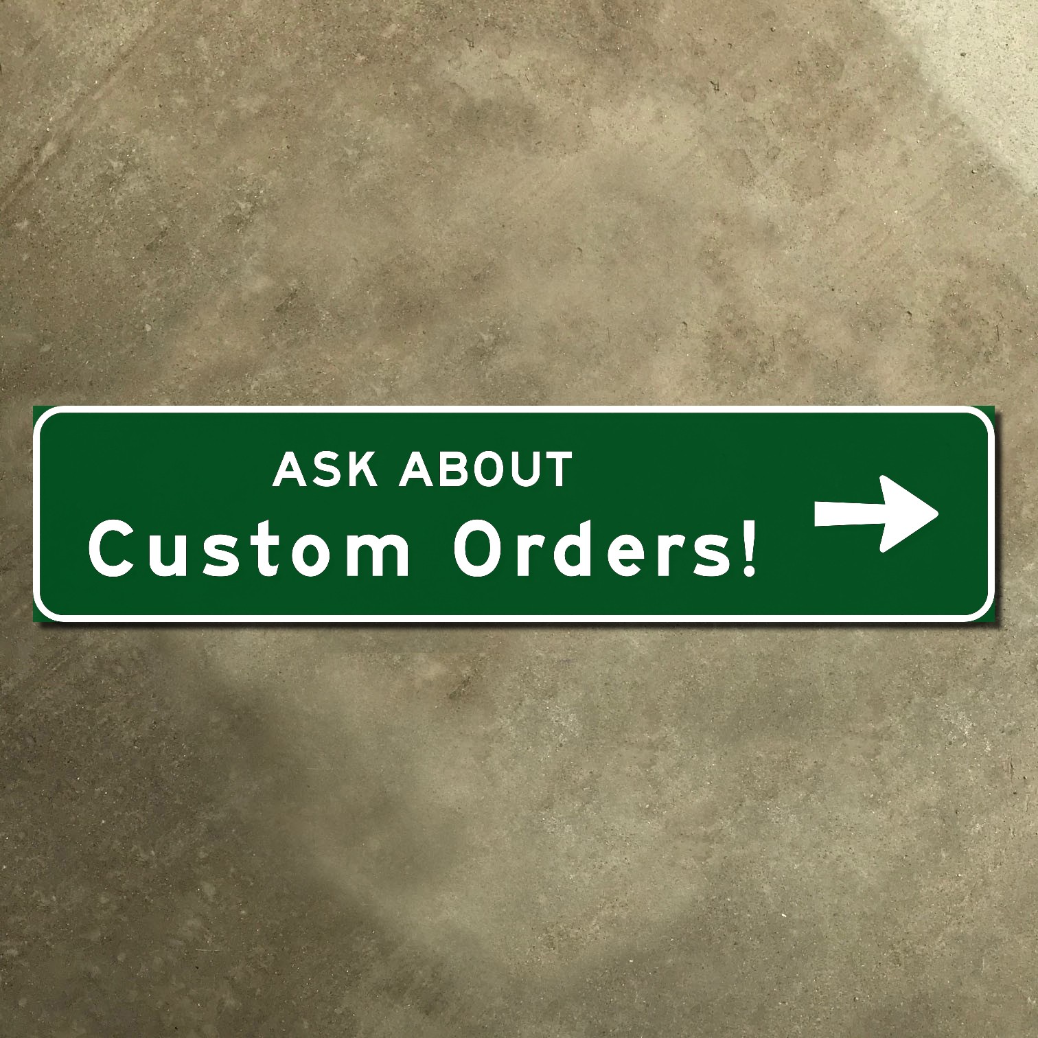 California CSAA US Route 395 highway road sign auto club Sierras Lassen 16x15