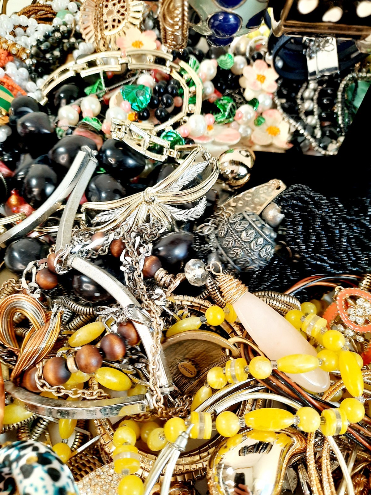 Vtg Modern 1.5Lbs Jewelry Estate Fashion All Wearable Craft Resell