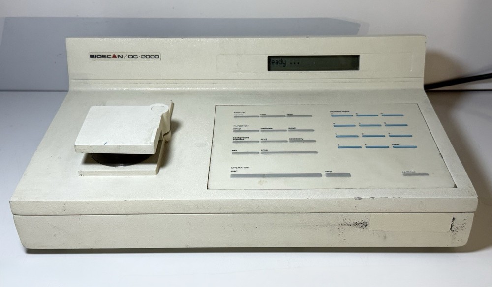 Bioscan QC-2000 Scanner Radioactivity Counter Lab