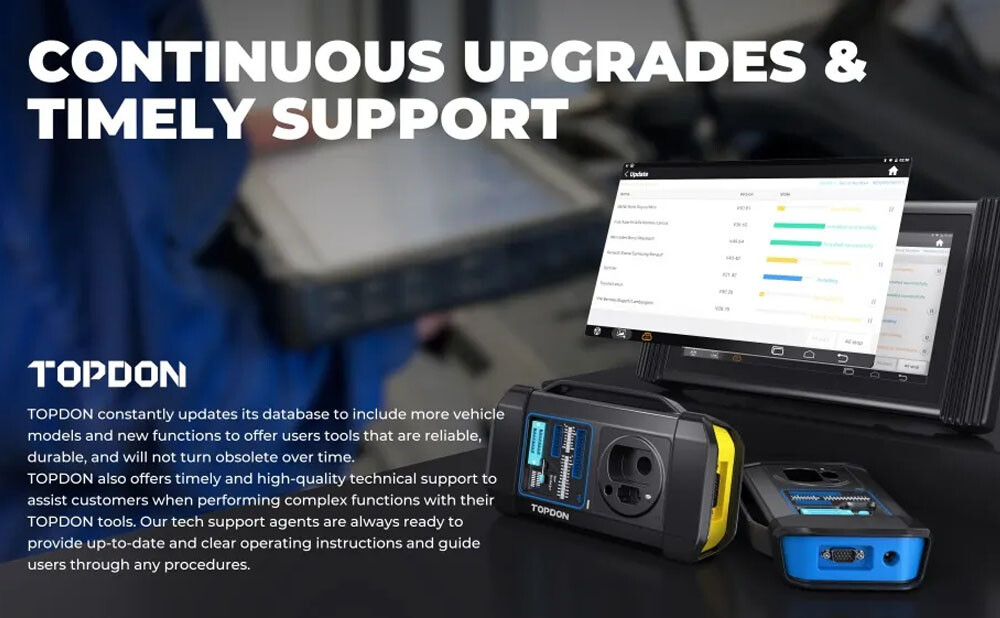 USA TOPDON T-Ninja Box Professional Car Diagnostic Scanner Key Coding Programmer