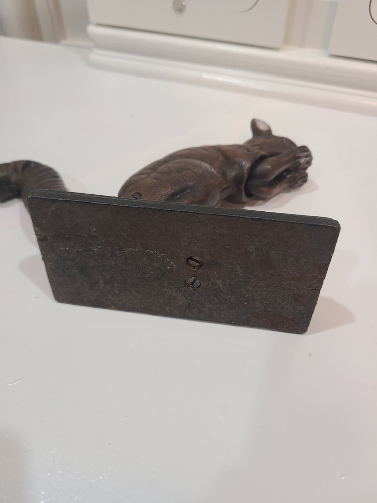 RARE 19th Century Cast Iron Squirrel Nut cracker