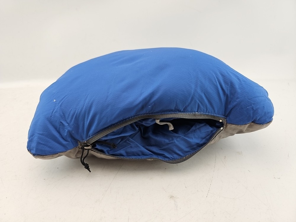 REI Down Camping Pillow Stuffable Blue