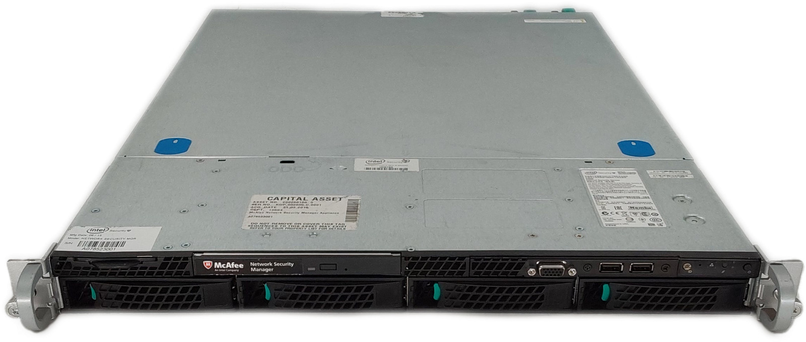 Intel McAfee R1000 Internet Security Firewall Device 2.5GHz