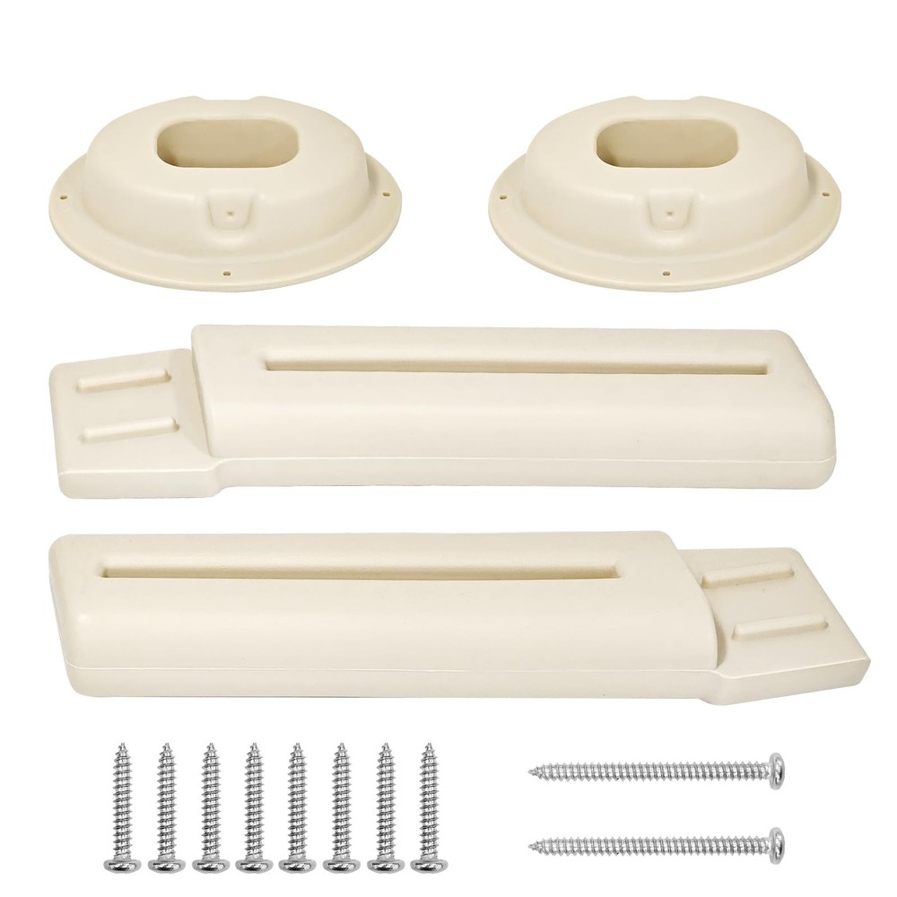 Conversion Kit for Confer Plastics - Transform #7200 Rolling Ladder to Deck-Moun