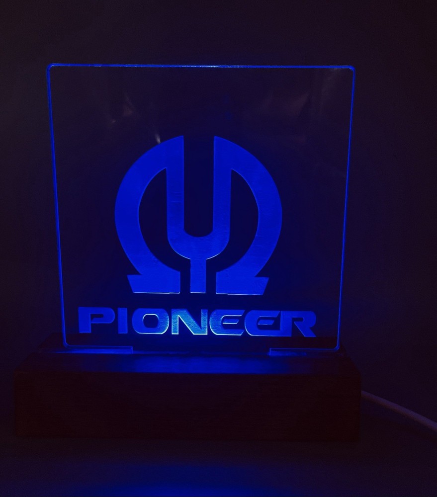 Pioneer SPEC-4 Stereo Power Amplifier Vintage  LED Sign