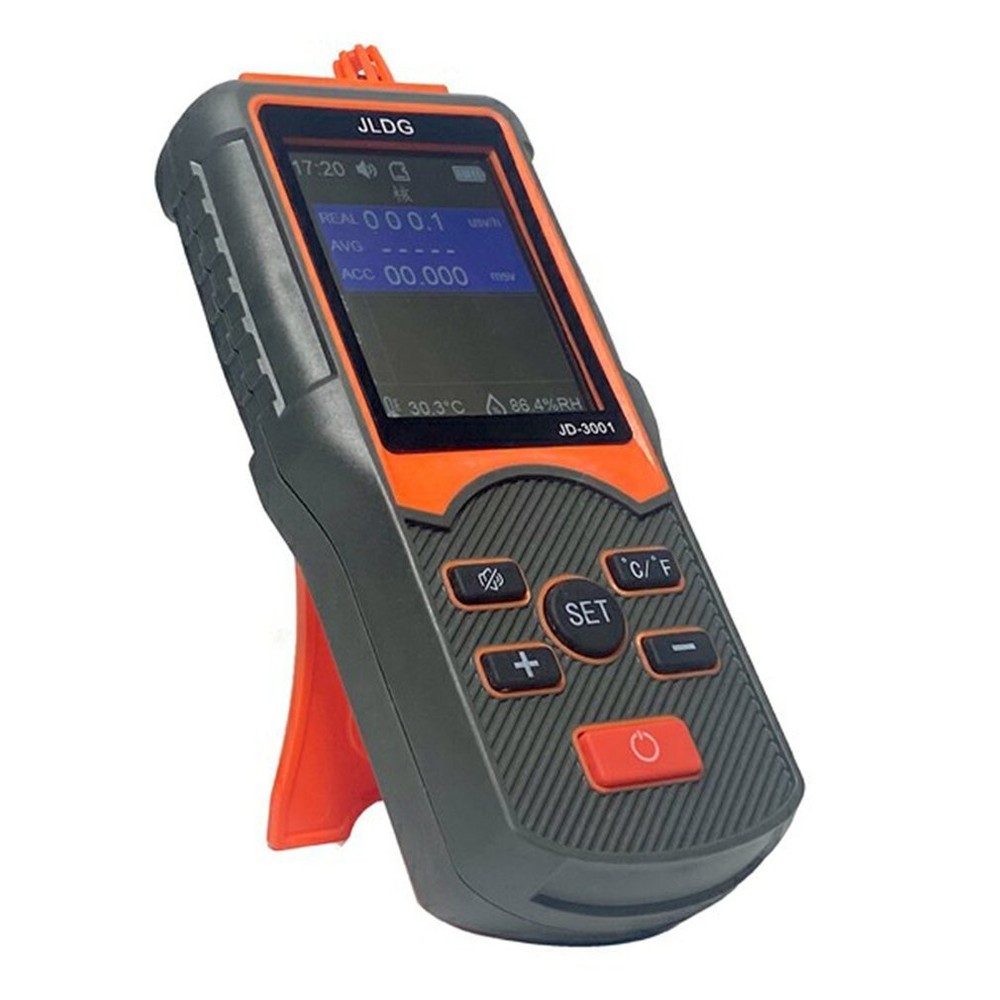 Geiger Counter and Electromagnetic Radiation Detector with Data Export Function