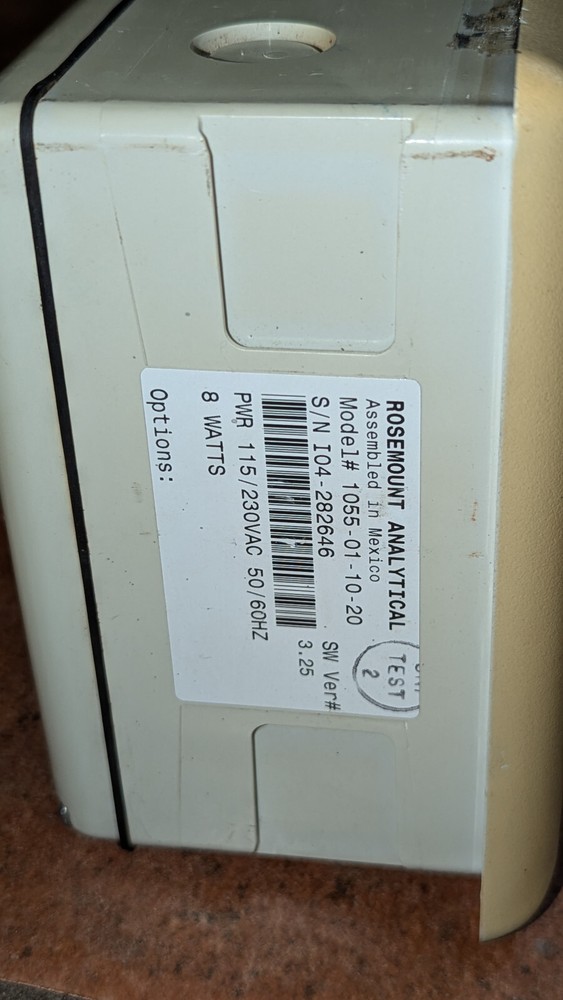Rosemount Analytical Solu Comp II 1055-01-10-20 Guaranteed