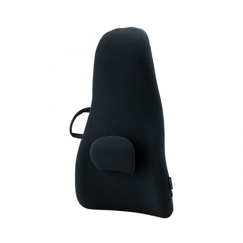 ObusForme Black Highback Backrest Support Ergonomic Lumbar & Upper Back Support