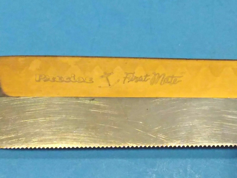 Vintage PRECISE FIRST MATE Stainless # 12522 Dive Knife From JAPAN